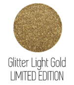 Glitter Light Gold Heat Transfer Vinyl 210mm x 5m SPECIAL