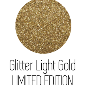 Glitter Light Gold Heat Transfer Vinyl 210mm x 5m SPECIAL