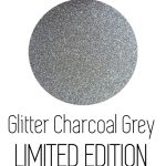 Glitter Charcoal Grey