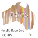 Metallic Rose Gold Holo