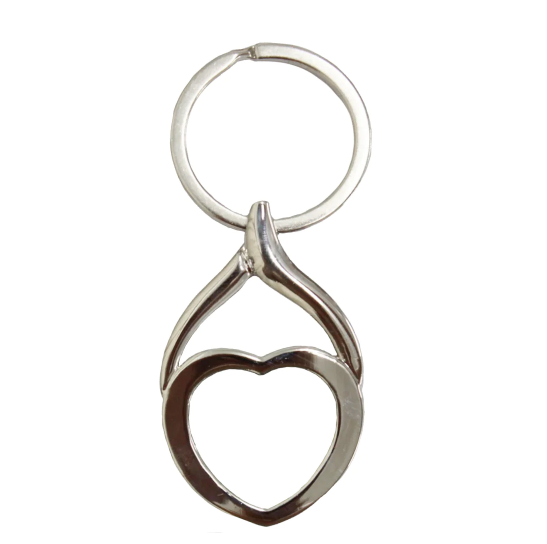 Sublimation Metal Keyring - Heart Shape - Picture Perfect Products