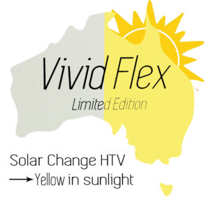 Solar Yellow Heat Transfer Vinyl 210mm x 5m SPECIAL