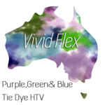 Purple, Green & Blue Tie Dye