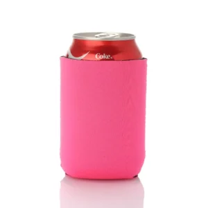 Slip on Stubby Holder for Sublimation - Neon Pink