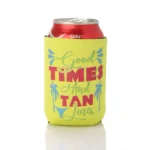 Slip on Stubby Holder for Sublimation - Neon Green
