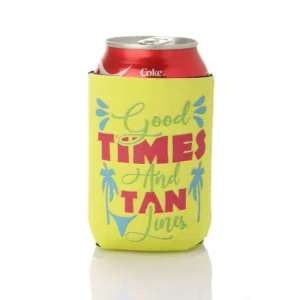 Slip on Stubby Holder for Sublimation - Neon Green
