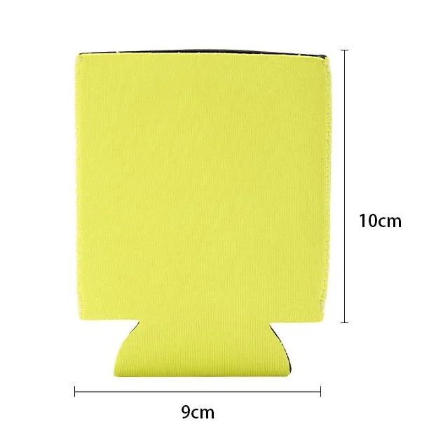 Slip on Stubby Holder for Sublimation - Neon Green - Image 3
